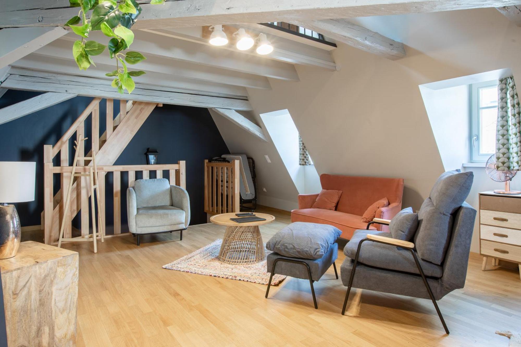 Duplex Atypique Au Coeur De Mulhouse Leilighet Eksteriør bilde