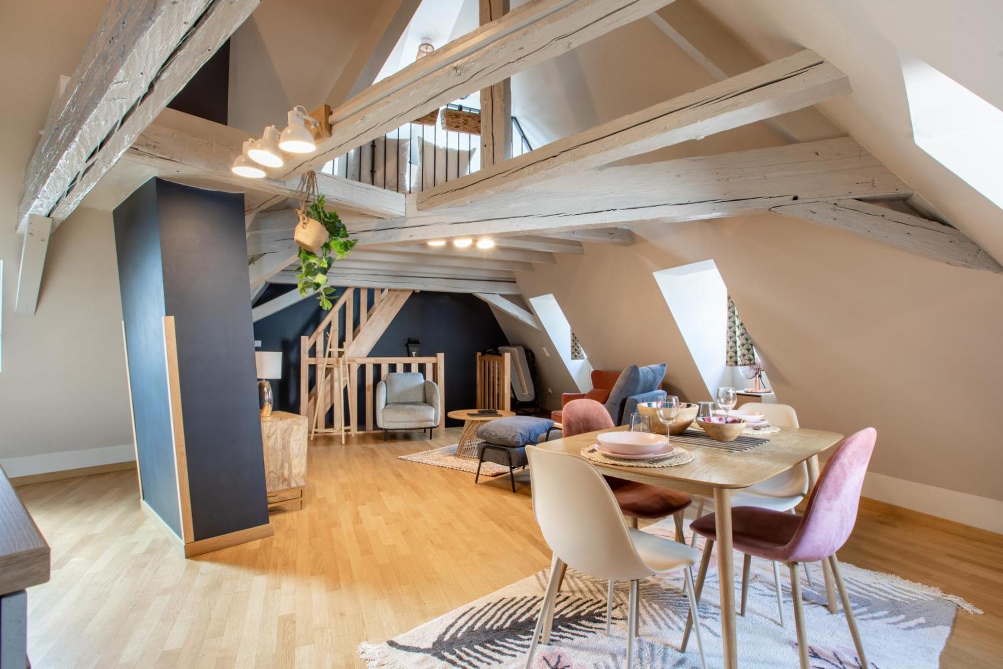 Duplex Atypique Au Coeur De Mulhouse Leilighet Eksteriør bilde